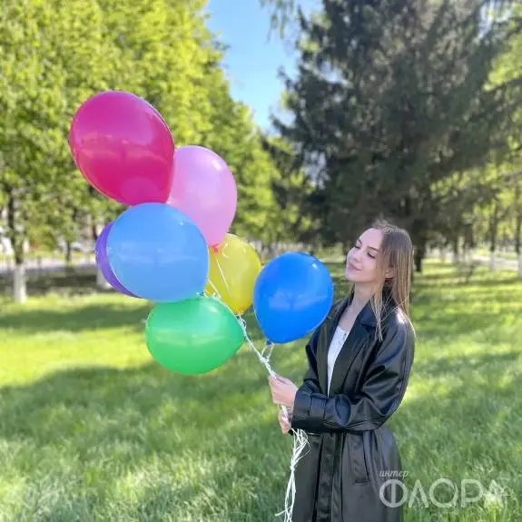 Яркие гелиевые шары