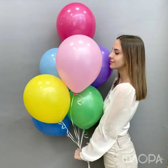 Яркие гелиевые шары