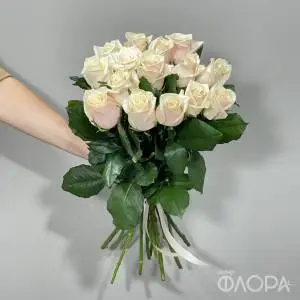 Кремовые розы "Талея", Россия 70 см