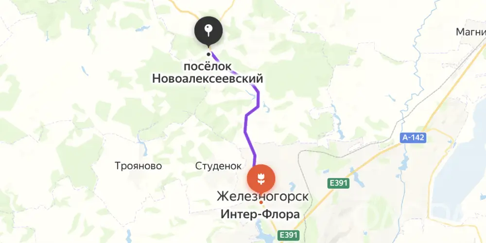 Доставка цветов в Новоалексеевском Орловской области