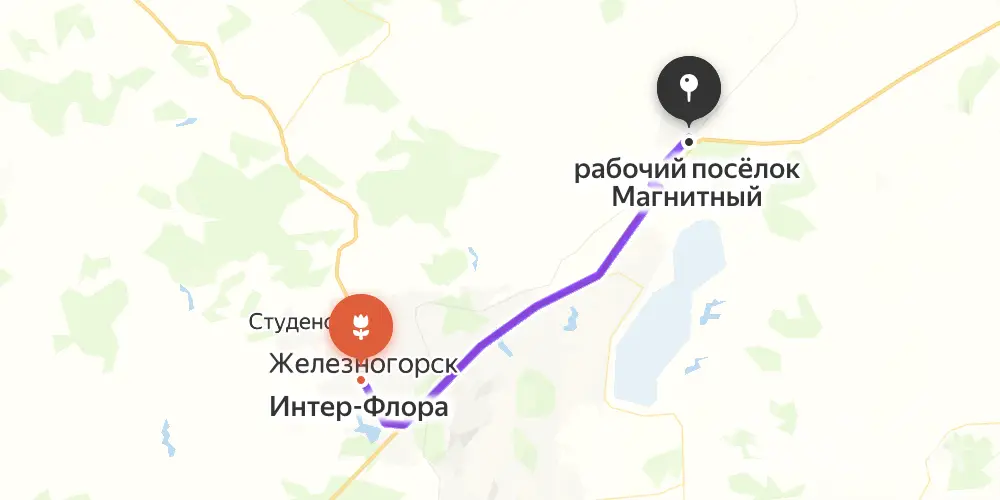 Доставка цветов в Магнитном Курской области